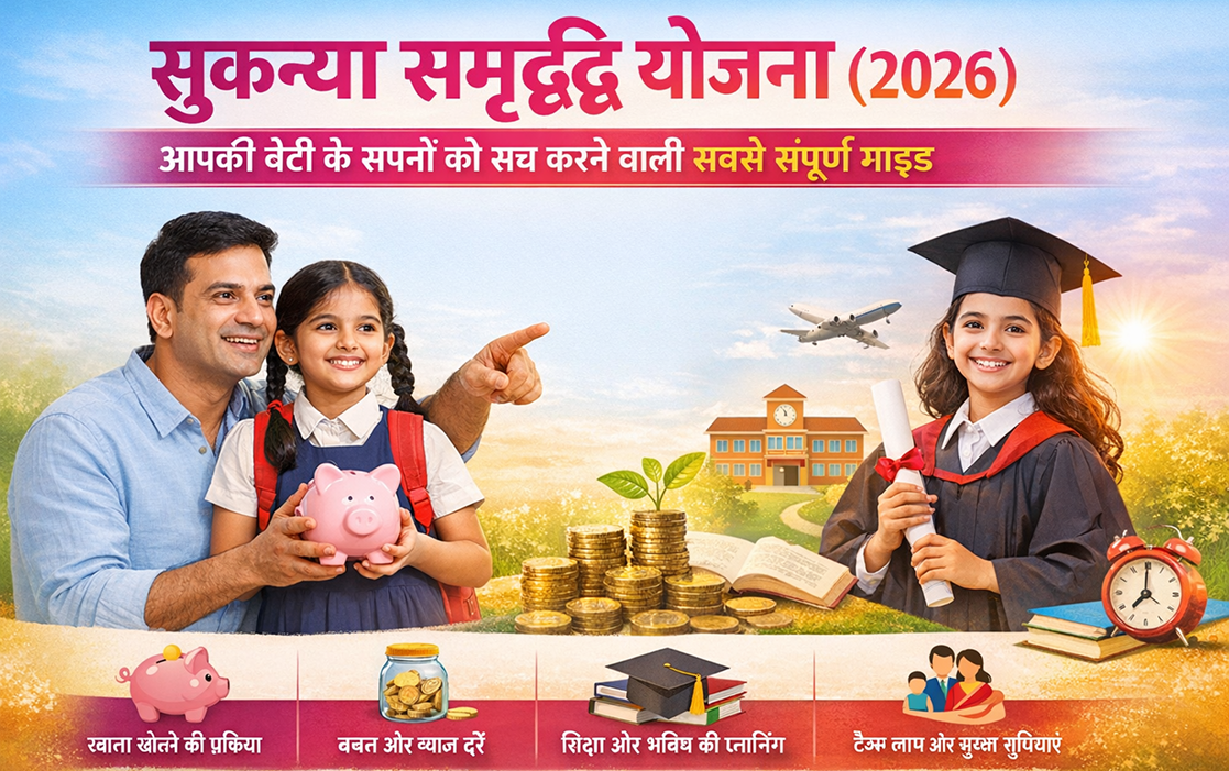 सुकन्या समृद्धि योजना (2026): आपकी बेटी के सपनों को सच करने वाली सबसे संपूर्ण गाइड