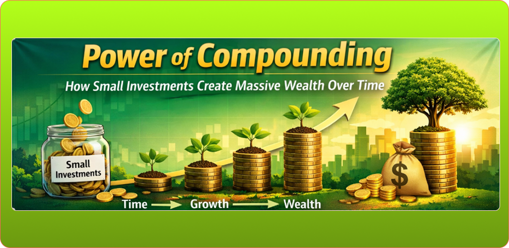 Power of Compounding – How Small Investments Create Massive Wealth Over Time